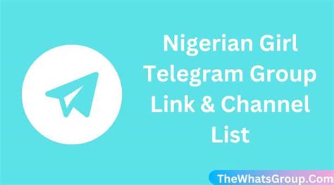 Telegram is a popular messaging app that allows users to create and join groups based on shared interests and goals, and there are many different Basque language Telegram groups available to join. . Nigerian telegram groups